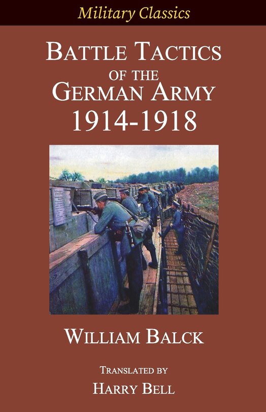 Couverture_Battle Tactics of the German Army 1914-1918