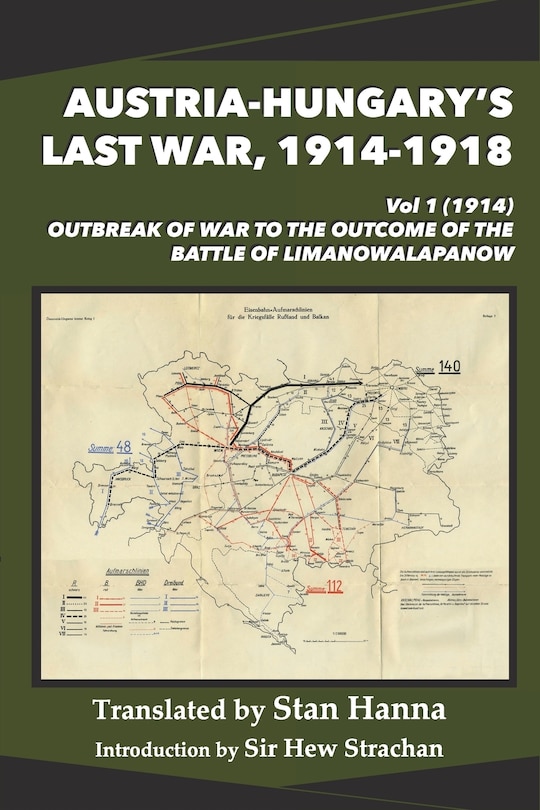 Front cover_Austria-Hungary's Last War, 1914-1918 Vol 1 (1914)