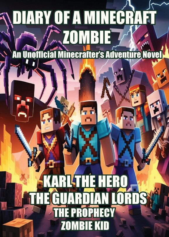 Front cover_Diary of a Minecraft Zombie
