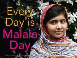 Every Day is Malala Day by Rosemary McCarney
