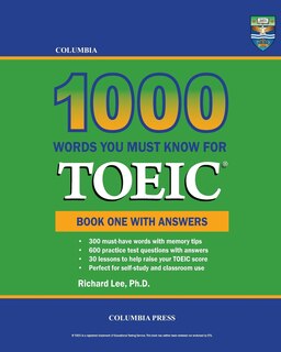 Couverture_Columbia 1000 Words You Must Know for TOEIC