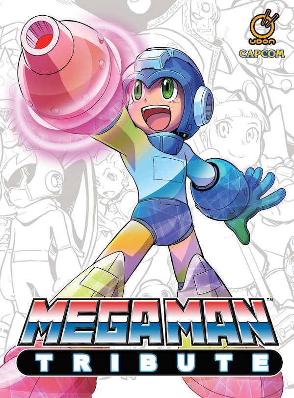 Couverture_Mega Man Tribute (Hardcover)
