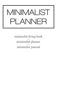 Front cover_Minimalist Planner