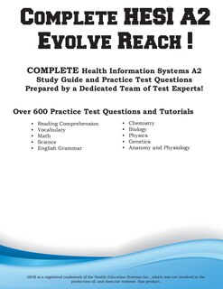 Complete HESI Evolve Reach: HESI Evolve Reach Study Guide with Practice Test Questions