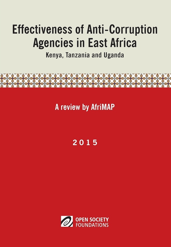 Front cover_Effectiveness of Anti-Corruption Agencies in East Africa