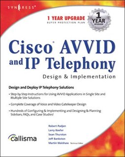 Front cover_Cisco AVVID and IP Telephony Design and Implementation