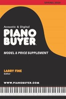 Couverture_Piano Buyer Model & Price Supplement / Spring 2020