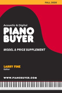 Front cover_Piano Buyer Model & Price Supplement / Fall 2020