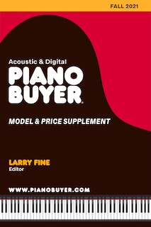 Front cover_Piano Buyer Model & Price Supplement / Fall 2021