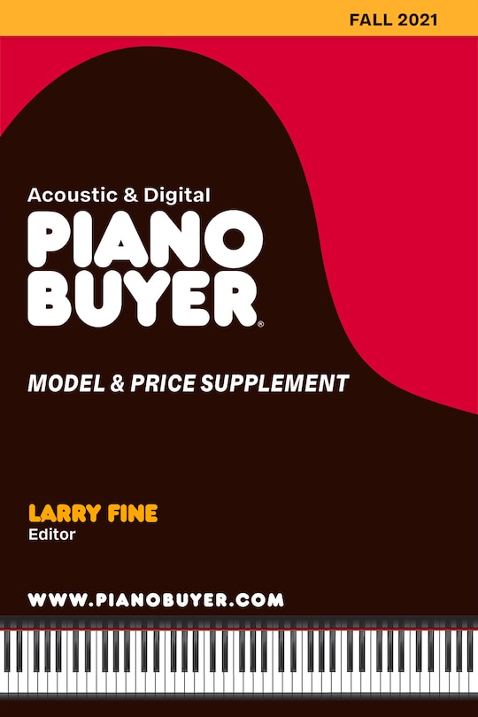 Front cover_Piano Buyer Model & Price Supplement / Fall 2021