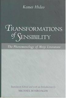 Front cover_Transformations Of Sensibility