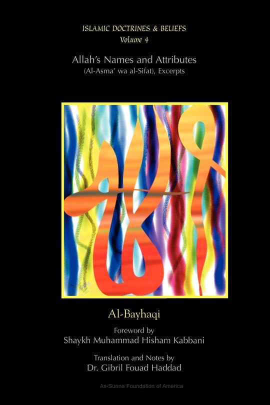 Front cover_Allah's Names and Attributes