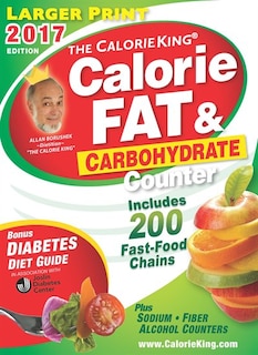 Couverture_The CalorieKing Calorie, Fat & Carbohydrate Counter 2017
