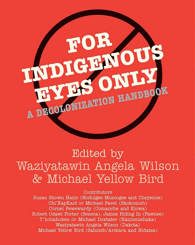 Front cover_For Indigenous Eyes Only