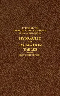 Couverture_Hydraulic and Excavation Tables, Eleventh Edition