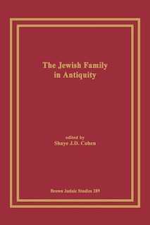 Front cover_The Jewish Family in Antiquity
