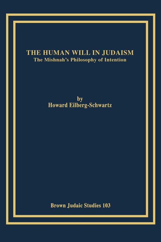 Front cover_The Human Will in Judaism