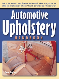 Front cover_Automotive Upholstery Handbook