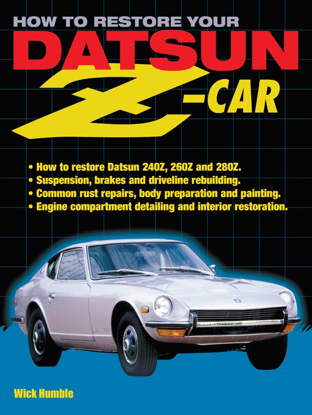 Front cover_How To Restore Your Datsun Z-car