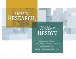 Front cover_Better Research, Better Design