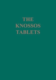 Front cover_Knossos Tablets