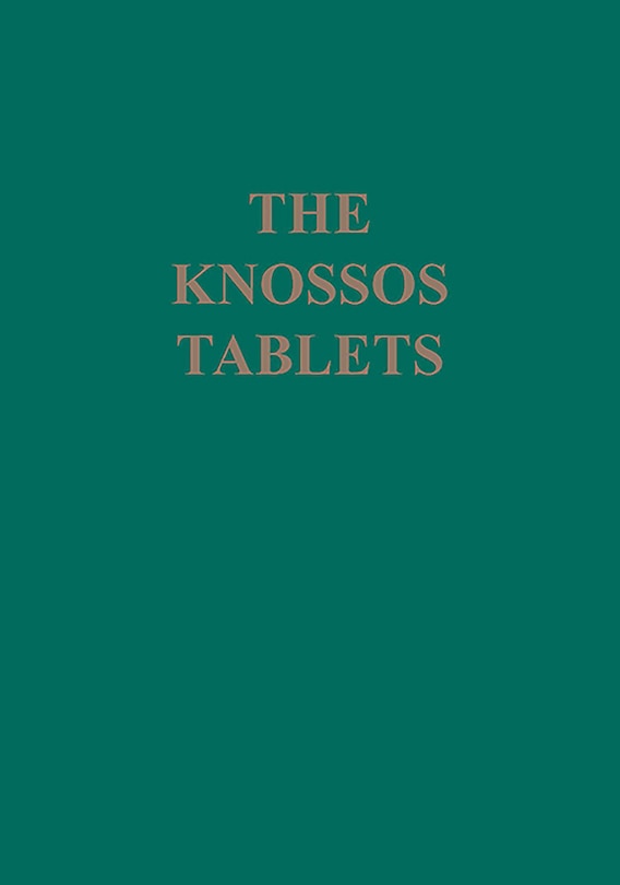 Front cover_Knossos Tablets
