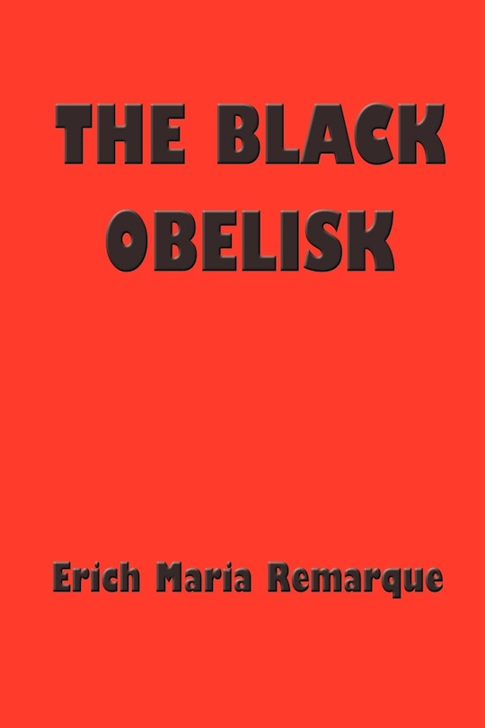 Front cover_The Black Obelisk
