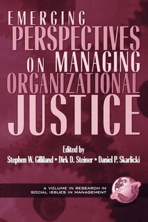 Front cover_Emerging Perspectives On Managing Organizational Justice