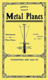 Front cover_Norris Metal Planes