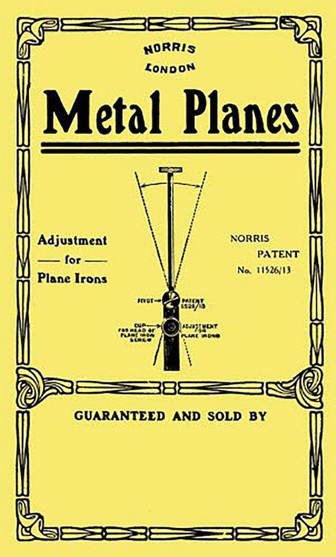 Front cover_Norris Metal Planes