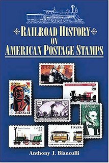 Couverture_Railroad History On American Postage Stamps