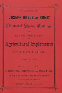 Front cover_Joseph Breck & Sons' 1880 Catalogue