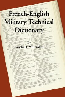 Couverture_A French-English Military Technical Dictionary