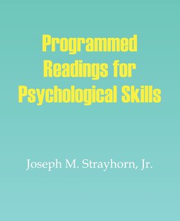Front cover_Programmed Readings for Psychological Skills
