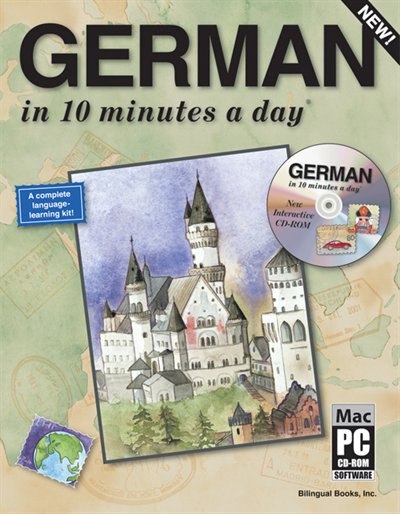 Front cover_GERMAN in 10 minutes a day with CD-ROM