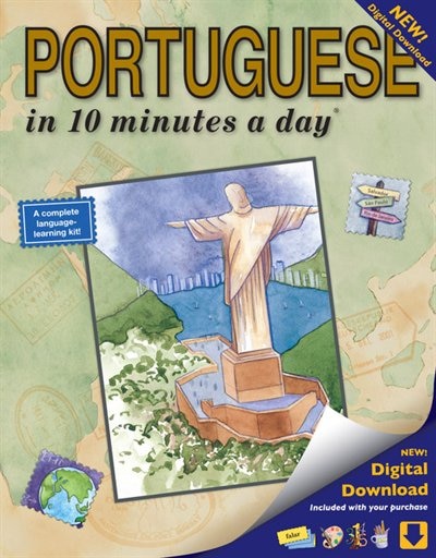 Front cover_Portuguese In 10 Minutes A Day