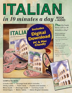 Front cover_ITALIAN in 10 minutes a day AUDIO CD
