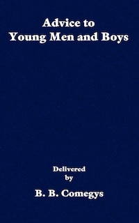 Front cover_Advice to Young Men and Boys