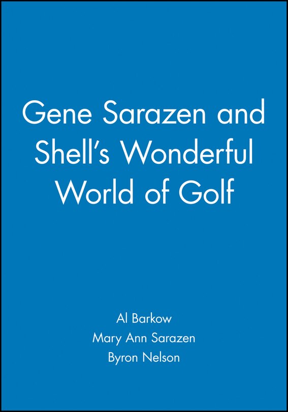 Front cover_Gene Sarazen and Shell's Wonderful World of Golf