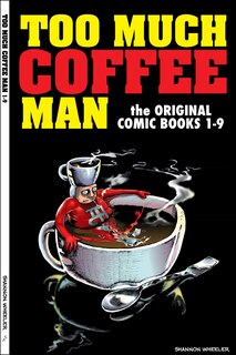 Front cover_Too Much Coffee Man