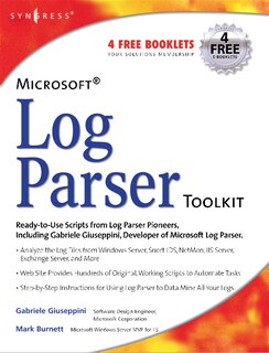 Front cover_Microsoft Log Parser Toolkit