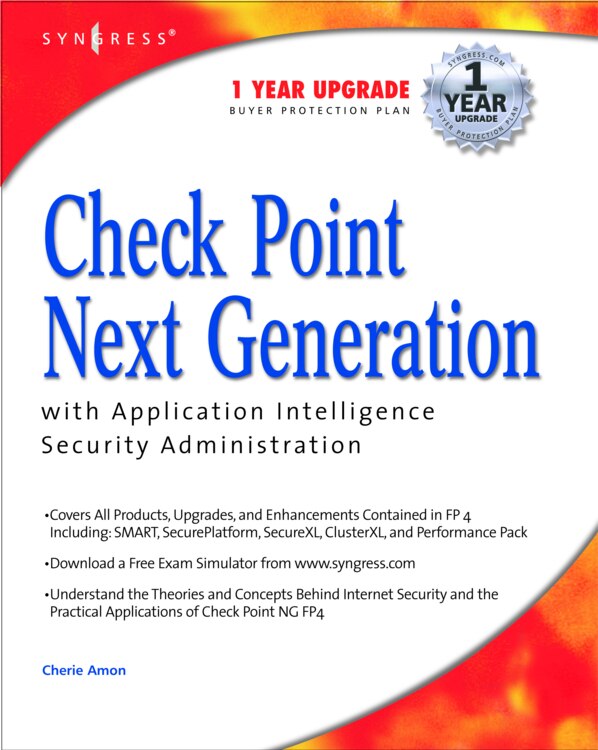 Front cover_Check Point Next Generation with Application Intelligence Security Administration