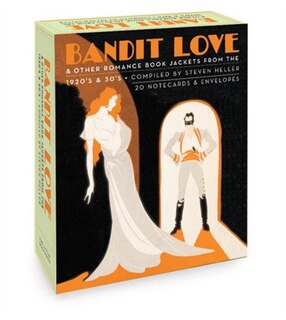 Bandit Love (Boxed Notecards): Romance Book jackets from the 1920's and 30's