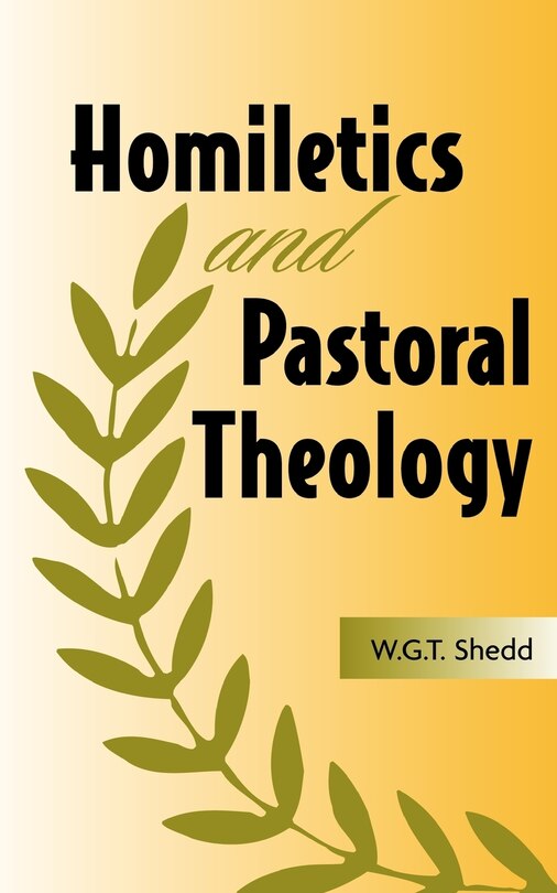 Front cover_Homiletics and Pastoral Theology