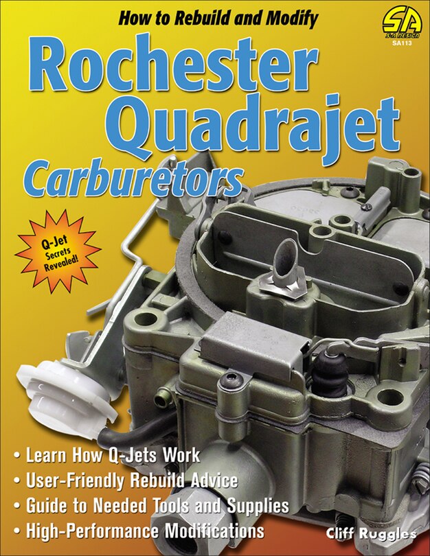 Couverture_How to Rebuild and Modify Rochester Quadrajet Carburetors