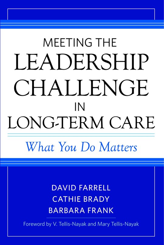 Front cover_Meeting The Leadership Challenge In Long-term Care