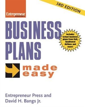 Couverture_Business Plans Made Easy