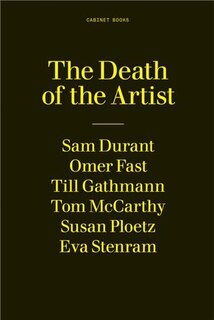 Front cover_The Death of the Artist