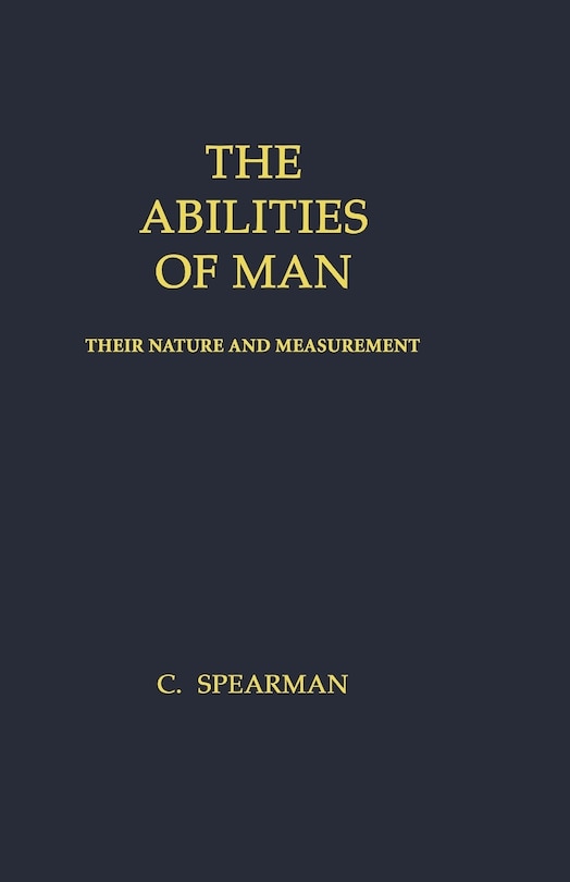 Front cover_The Abilities of Man
