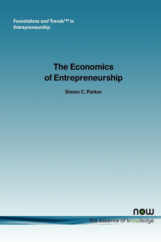 Couverture_The Economics of Entrepreneurship